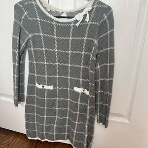 Hope & Henry girls sweater dress